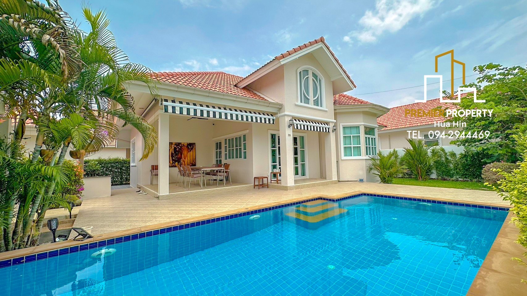 Beautiful Pool Villa Hua Hin near Golf Course For Sale